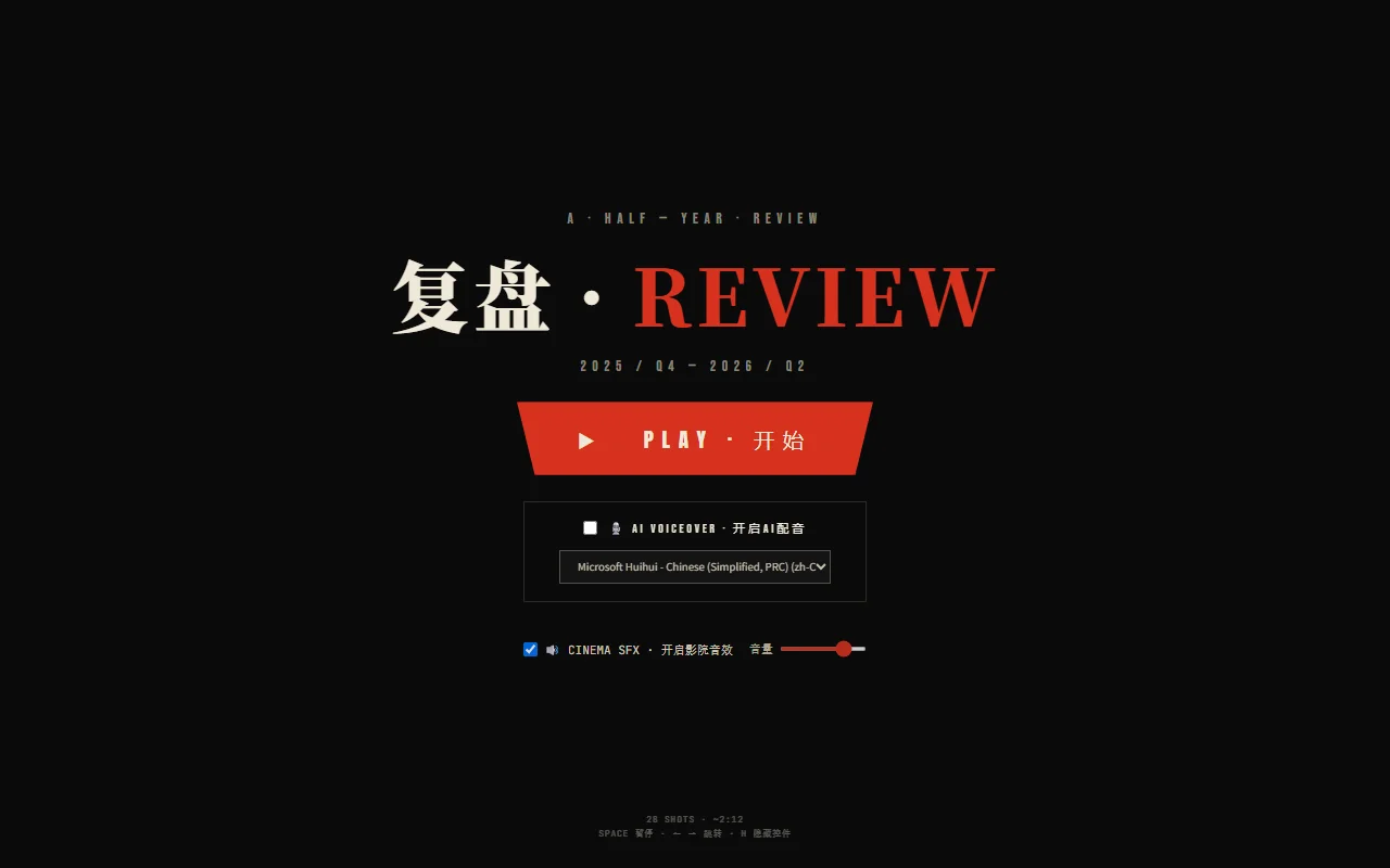 复盘 · REVIEW 馆藏画面
